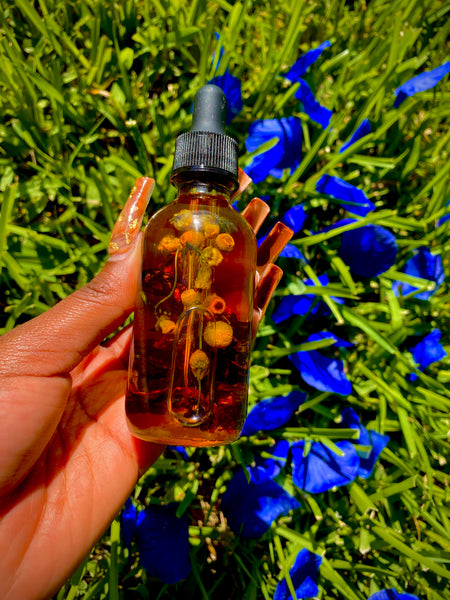 Chamomile & Hibiscus Body Oil