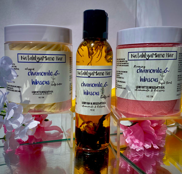 Chamomile & Hibiscus Body Bundles